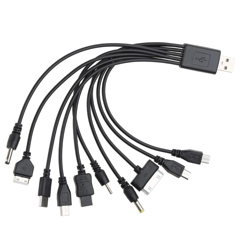 10-in-1 Multi-Device Charging Cable - Universal Adapter for All Devices