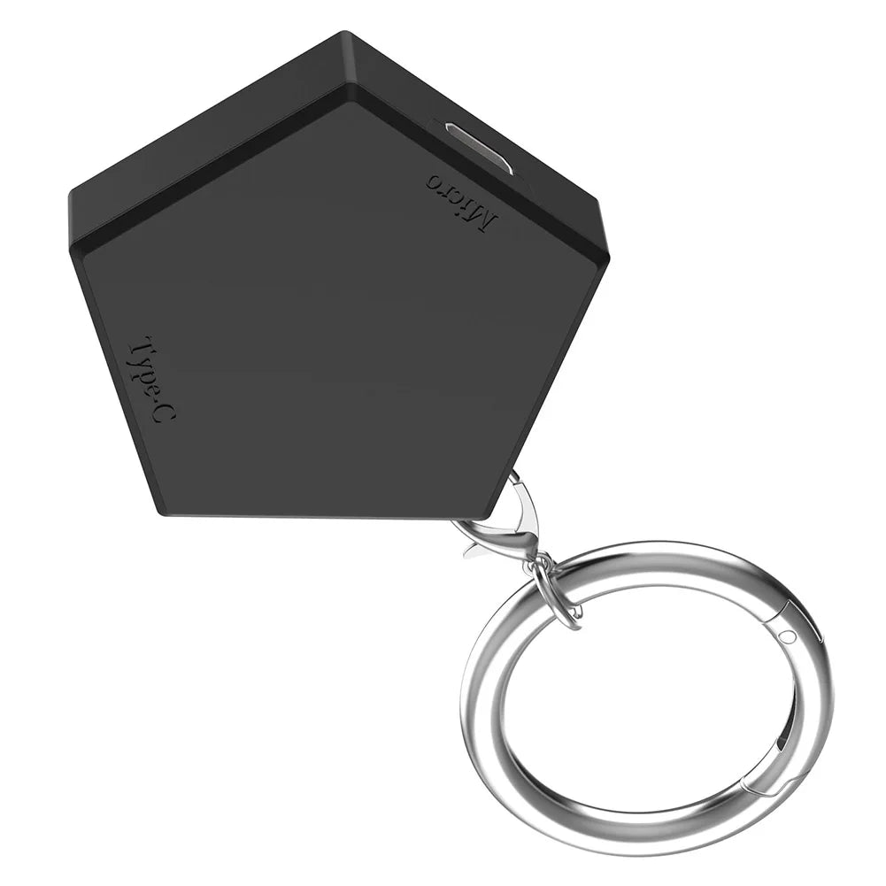 Magnetic Smartwatch Charger - Portable Wireless Charging Dock with Keychain