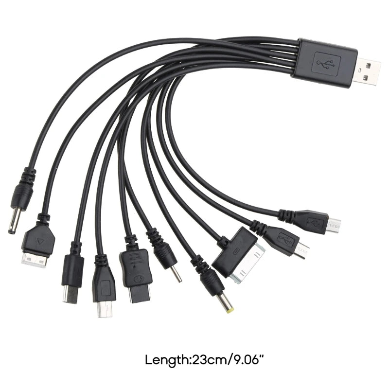 10-in-1 Multi-Device Charging Cable - Universal Adapter for All Devices