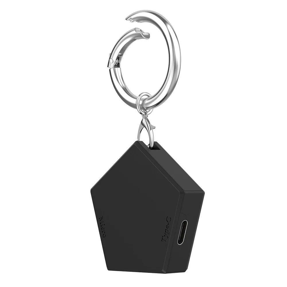 Magnetic Smartwatch Charger - Portable Wireless Charging Dock with Keychain